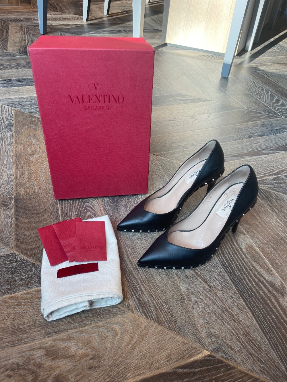 Valentino Garavani stud pumps